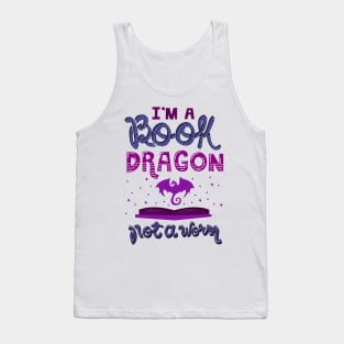 Book Dragon Tank Top